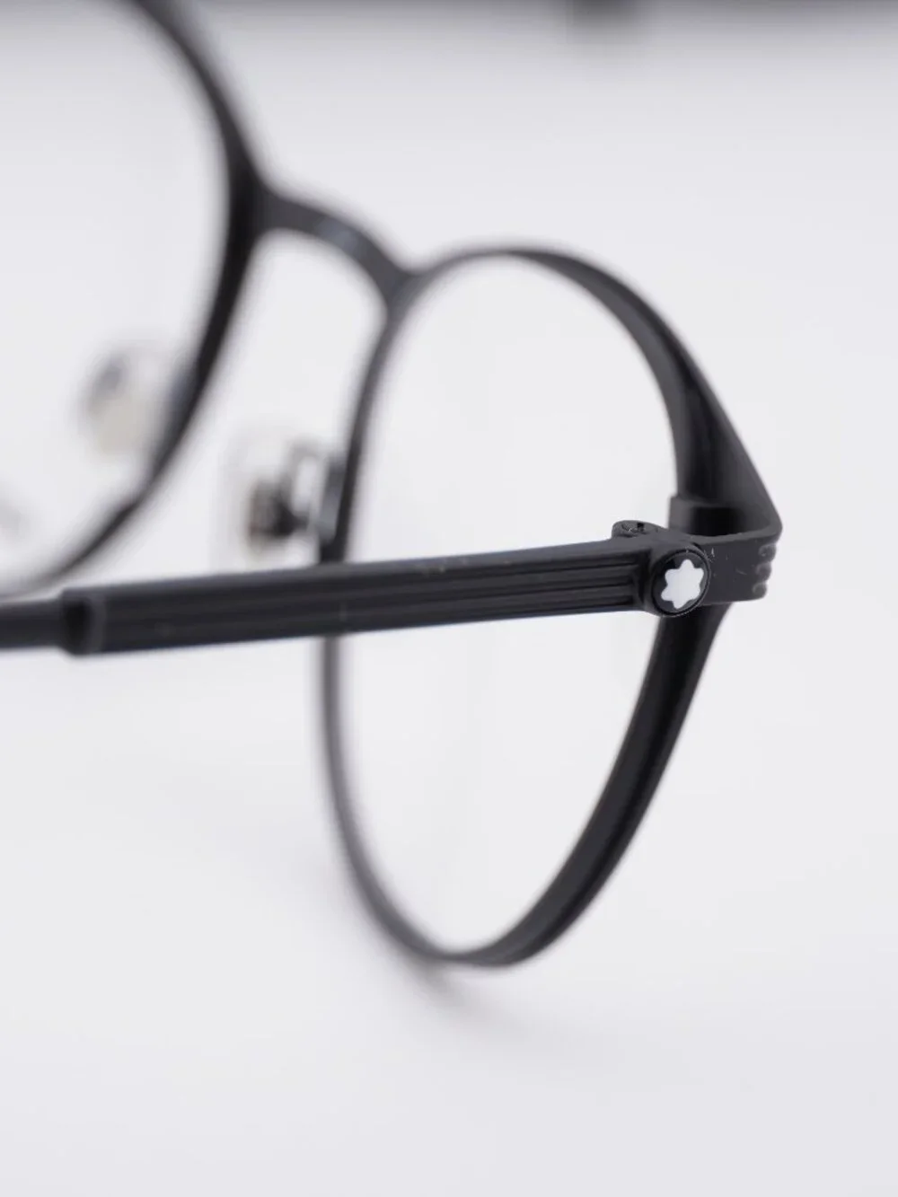 Montblanc MB0095O 001 Square Eyeglasses 48mm –  Black
